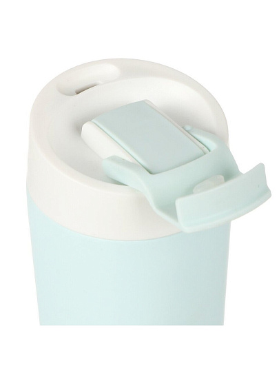 Термокружка нержавеющая сталь, 0.48 л, голубая, Y4-9305