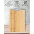 Доска разделочная бамбук, 34х24х1.8 см, с ручкой, прямоугольная, Daniks, H-1080M - фото 5