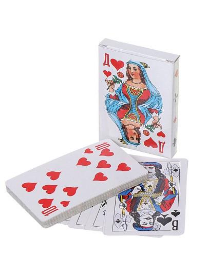 Карты игральные Классические, 9х6 см, 36 штук, Y6-6385/D030011