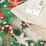 Наволочка декоративная Рождественский венок, 100% лен, 43 х 43 см, T2020-77 - фото 3