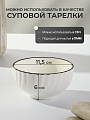 Салатник фарфор, круглый, 11.5х6 см, 0.3 л, Зефир, МФК, MFK21111 - фото 2