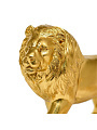 Фигурка декоративная Лев,31.5х9.1х17.5 см, золотой,Tin-09 - фото 4