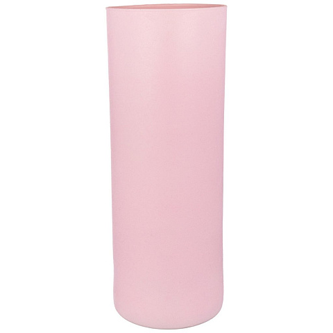 Ваза цилиндр "velvet rosa" высота 40см диаметр 15см, 316-1565