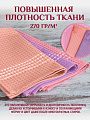 Набор полотенец кухонных 3 шт, 38х60 см, вафельный, хлопок, 270 г/м2, Розовый-Персик-Лаванда, Россия, ПвУзб38х60/3шт/270 - фото 2