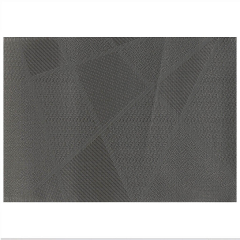 Салфетка для стола полимер, 45х30 см, прямоугольная, серая, Геометрия, Y4-4344