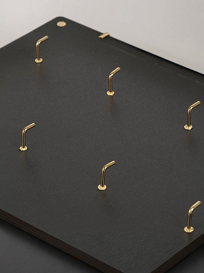 Ключница 26х31 см, МДФ, 8 крючков, WT-446