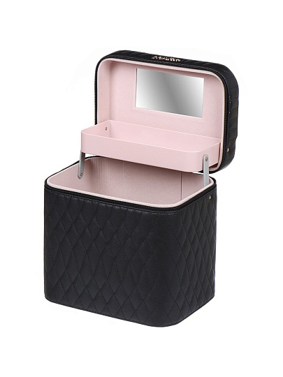 Шкатулка-кейс для украшений и косметики, 24х17.5х24 см, в ассортименте, Y4-3128