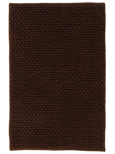 Коврик для ванной, 0.4х0.6 м, полиэстер, графит, Silvano, Super Bobbel, Y4-11234