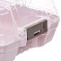 Контейнер для хранения обуви, 32.3х18.3х10.3 см, с крышкой, пепельно-розовый, Dunya Plastik, 8021 - фото 3