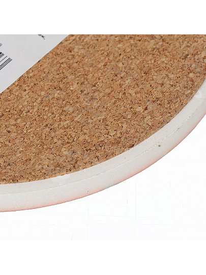 Подставка под горячее, керамика, 10.8х10.8 см, Пончик, Y4-7346