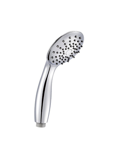 Лейка для душа, пластик, 8.8х22.1 см, 1 режим, хром, Lemark, LM8119C