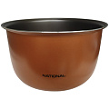 Мультиварка National, NK-MC05, 16 программ, 5 л, 900 Вт, тефлоновое покрытие чаши, антипригарное покрытие - фото 3