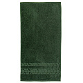 Полотенце банное 70х140 см, 100% хлопок, 500 г/м2, Мыльные пузыри, темно-зеленое, Турция - фото 2