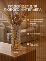 Ваза стекло, настольная, 24.8х11 см, Грани Мед, Y4-5412 - фото 2