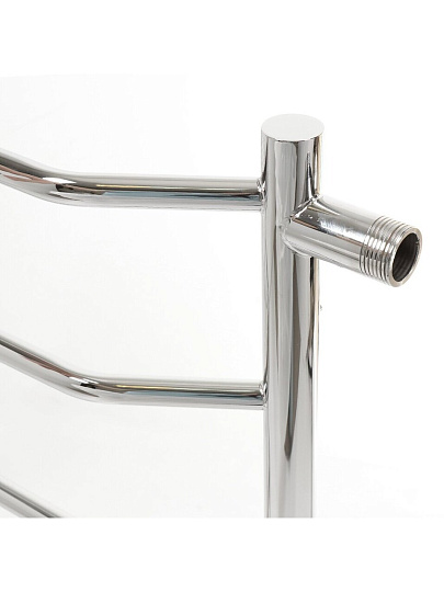 Полотенцесушитель 50х60х3/4&quot;, 5 перекладин, нержавеющая сталь, с креплением, Aquater, Прага-гранд