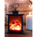 Камин декоративный 12х12х18.5 см, с эффектом живого огня, батарейки 3хAA(не в комплекте), Кантри, 511-031 - фото 2