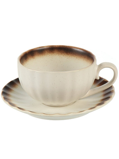 Чайная пара керамика, 2 предмета, на 1 персону, 220 мл, Полдень, Y4-8983