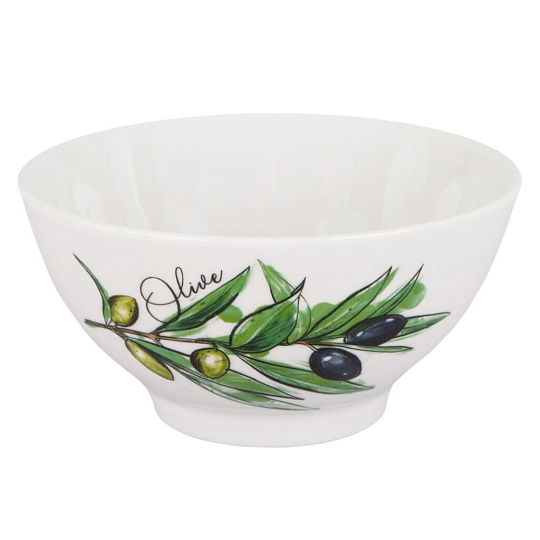 Пиала фарфор, круглая, 0.37 л, Оливки, Дулевский фарфор, 068902/094052/039302, в ассортименте
