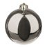 Елочный шар серебро, 12 см, SYQA-0122357 - фото 2