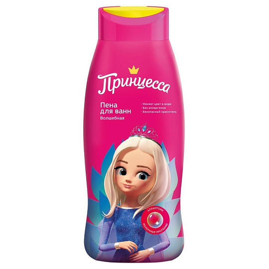 Пена для ванн Принцесса, Волшебная, 31565, 0.4 л