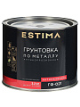 Грунтовка алкидная, Estima, ГФ-021, красно-коричневая, 2.2 кг