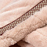 Халат унисекс, махровый, 100% полиэстер, пудрово-розовый, 115х130х55 см, универсальный, AI-0404025 - фото 4