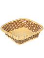Корзина декоративная 23х23х8 см, квадратная, плетеная, Y4-8903 - фото 2