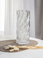 Ваза стекло, настольная, 30х12 см, Веретено, Y4-11066, прозрачная - фото 2