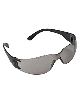 Очки защитные, поликарбонат, ударопрочные, открытого типа, затемненные, 22-3-035