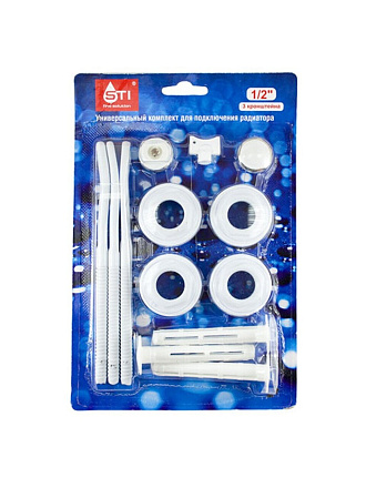 Комплект монтажный для радиатора, 1/2