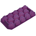 Форма для льда, выпечки, мармелада Сердечки, 21х10.5х2 см, силикон, 14 ячеек, Marmiton, 16010 - фото 5