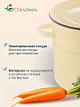 Кастрюля эмалированная сталь, 9 л, крышка сталь, СтальЭмаль, 1с200с, в ассортименте, индукция - фото 4