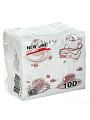 Салфетки бумажные New Line, Чашка кофе, 100 шт, 24х24 см, в ассортименте