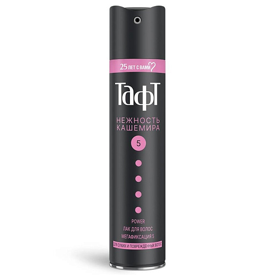 Лак для волос Taft, Power Нежность кашемира, мегафиксация, 225 мл, укрепление