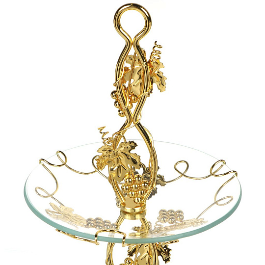 Ваза для конфет, 2 яруса, стекло, Mayer &amp; Boch, Ванесса-премиум, 26913