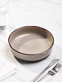 Салатник керамика, круглый, 18 см, 0.7 л, Pollen lite, Daniks, SDC1245, капучино - фото 2