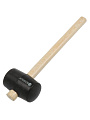 Киянка 450 г, резина, рукоятка дерево, Bartex, Евро, 162877 - фото 2