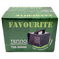 Пушка тепловая электрическая, Favourite, TSE-2000K, 2 кВт, 120 м³/ч, керамический элемент, 2 режима, квадратная, 138112000 - фото 5