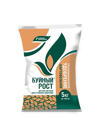 Удобрение Буйный рост, для картофеля, органоминеральное, 5 кг, БХЗ