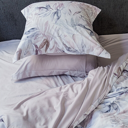 Постельное белье 2-спальное, простыня 220х240 см, 2 наволочки 70х70 см, пододеяльник 175х220 см, Mcotton, микросатин, Селестино