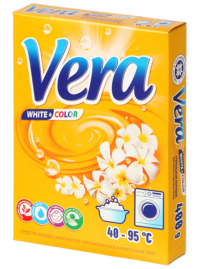 Стиральный порошок Vera, 0.4 кг, автомат, для цветного белья
