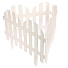Забор декоративный пластмасса, Palisad, №4, 28х300 см, белый, ЗД04 - фото 4