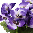 Цветок искусственный декоративный Фиалки в кашпо, 23х10 см, Y4-7933 - фото 3