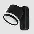 Светильник бра General Lighting Systems, Башня, 50 Вт, GX53, на 1 лампочку, IP20, 8.2х7 см, накладной, черный, 661749
