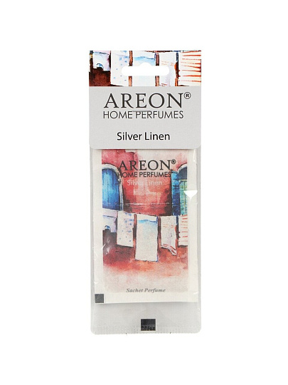 Аромасаше Areon, 12 г, Home Серебряный Лён, 704-SPW-06