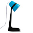 Светильник настольный E14, 40 Вт, черный, абажур голубой, Uniel, ULO-K22 D, UL-00009544 - фото 4
