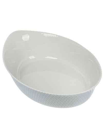 Форма для запекания стеклокерамика, 20х32 см, овальная, Luminarc, Smart Cuisine Wavy Granit, X1631