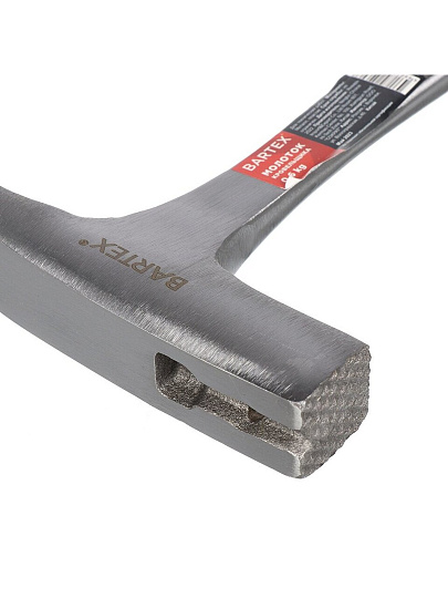 Молоток кровельщика цельнометаллический, Bartex, рукоятка двухкомпонентная, обрезиненная, 0.6 кг, PH-600