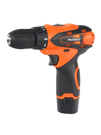 Дрель-шуруповерт аккумуляторный, Patriot, BR 114Li, 12 В, кейс