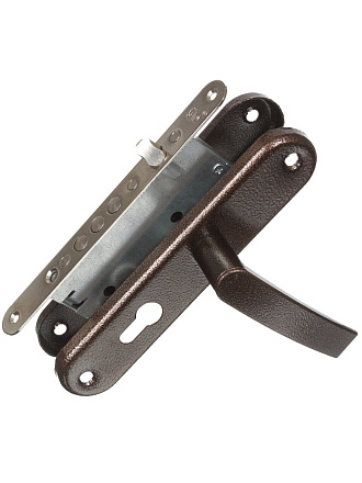 Замок врезной Border, 78930-ЗВ4-31/55, 19777, ручка в комплекте, цилиндровый, медь